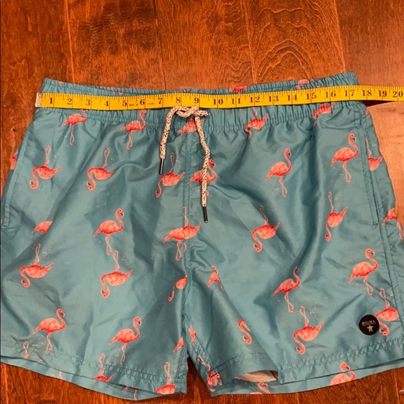 🔴- Molokai Flamingo Shorts Trunks Large - Picture 6 of 8